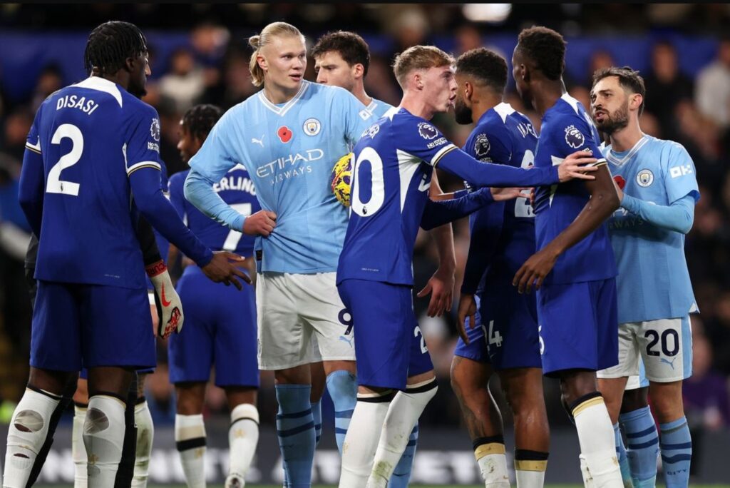 Diễn biến chính Chelsea gặp Man City